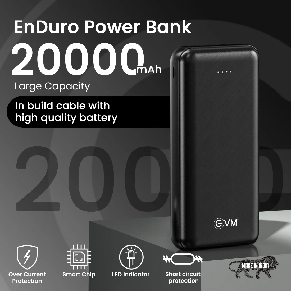 EVM Power Bank 20000 mAh (P0101) view 2